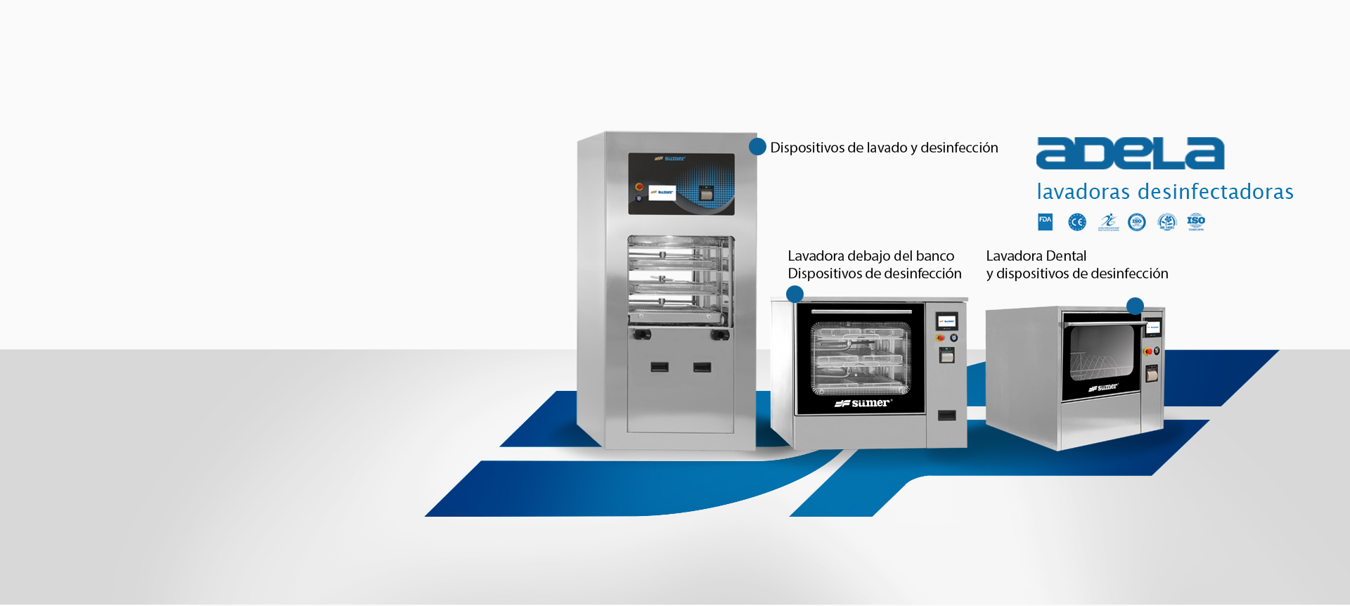 Adela Lavadoras Desinfectadoras